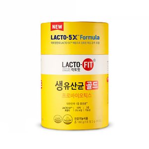 락토핏 생유산균 골드 5X™ 120포 1통