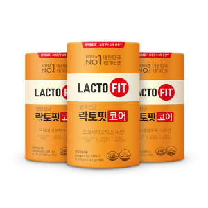 락토핏 생유산균 코어 5X™ 60포 x 3통