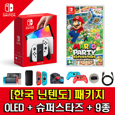 [닌텐도] OLED 슈퍼스타즈 패키지