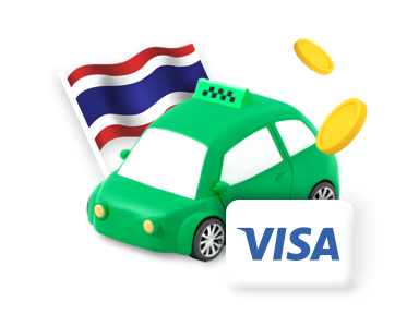 Visa카드로 태국Grab 25%