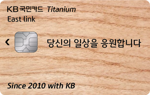 Easy link 티타늄카드