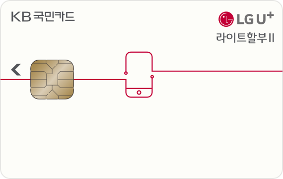 LGU+ 라이트할부 Ⅱ KB국민카드